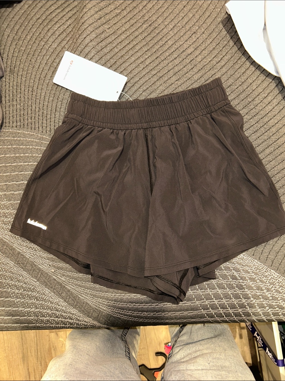 lululemon athletica Brown Layered Athletic Shorts